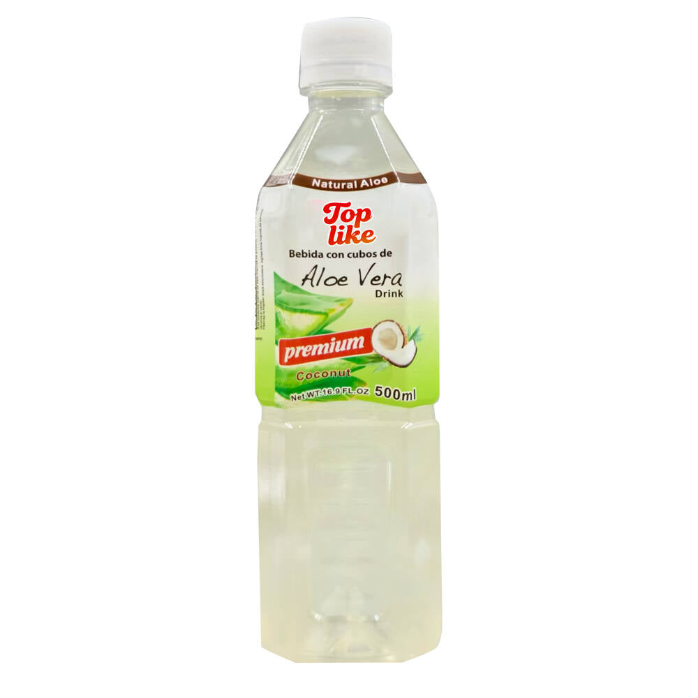 Toplike Aloe Vera Drink with Pulp – 500 ml Bottle