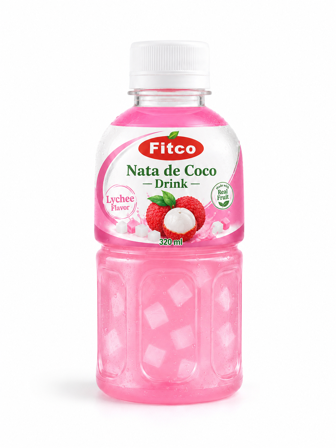 Fitco Nata de Coco Drink – 320 ml Bottle