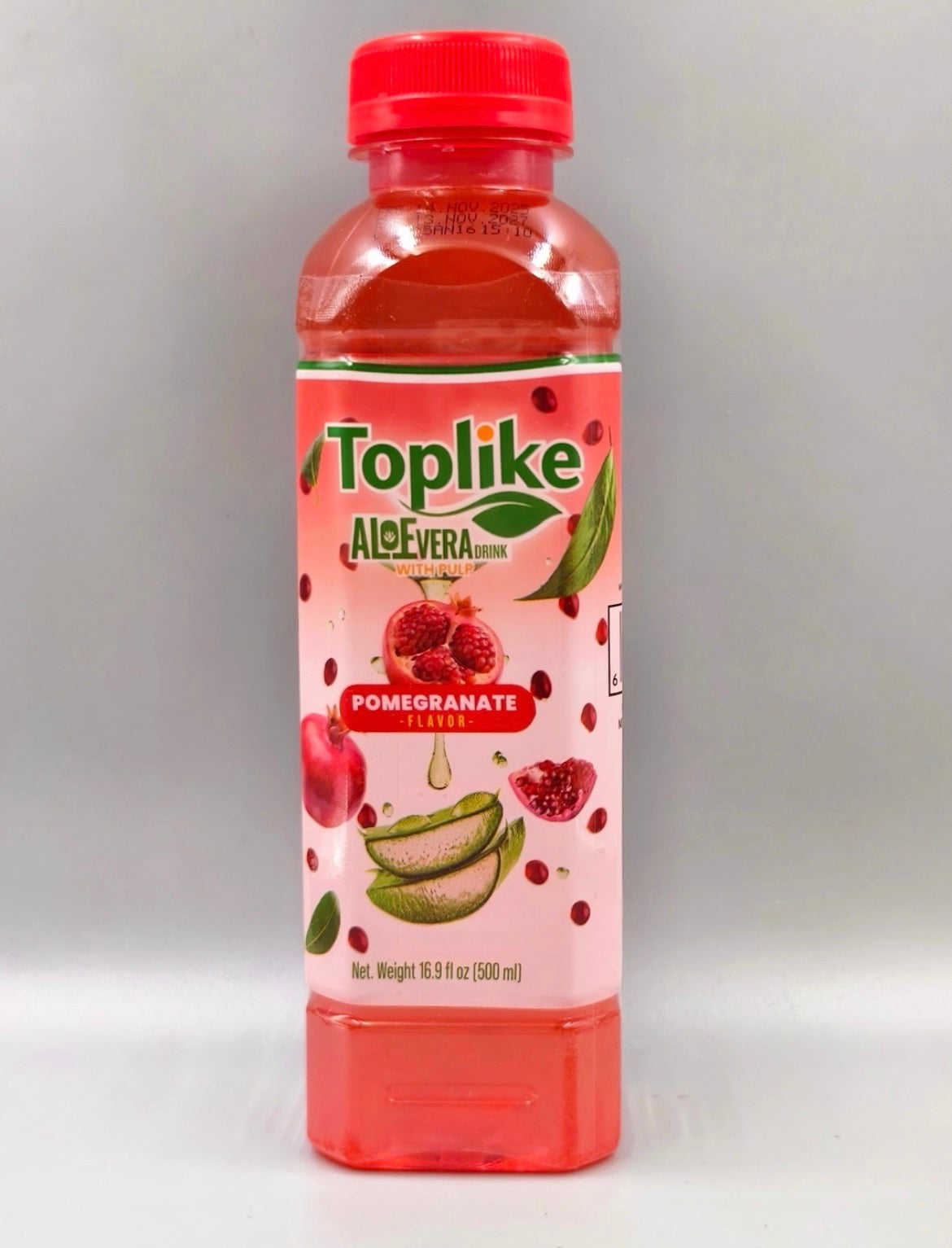 Toplike Aloe Vera Drink with Pulp – 500 ml Bottle