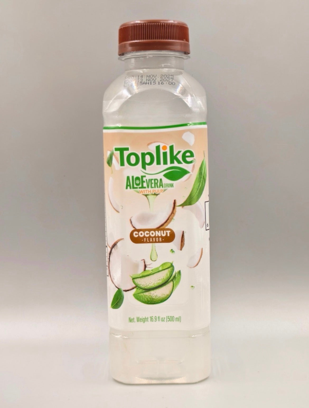 Toplike Aloe Vera Drink with Pulp – 500 ml Bottle