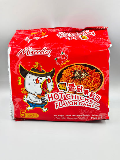 Minoodles Korean-Style Hot Chicken Ramen – Bag