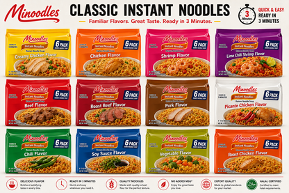 Minoodles Classic Instant Noodles – 85 g Bag