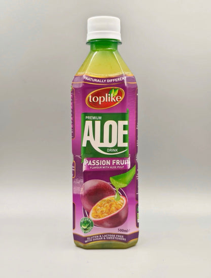 Toplike Aloe Vera Drink with Pulp – 500 ml Bottle