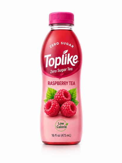 Toplike Zero Sugar Tea & Fruit Drinks – 473 ml PET Bottle