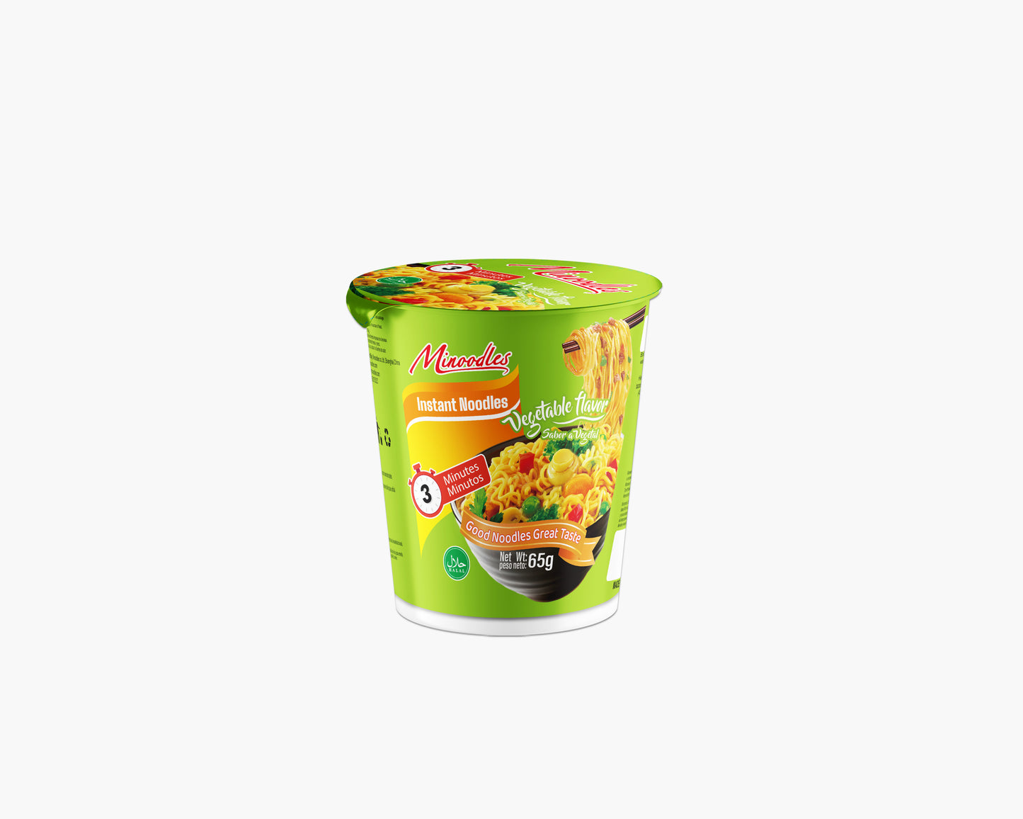 Minoodles Classic Instant Noodles – 65 g Cup