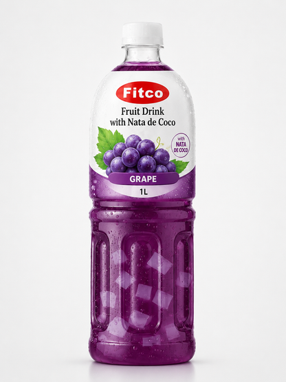 Fitco Nata de Coco Drink – 1000 ml Bottle