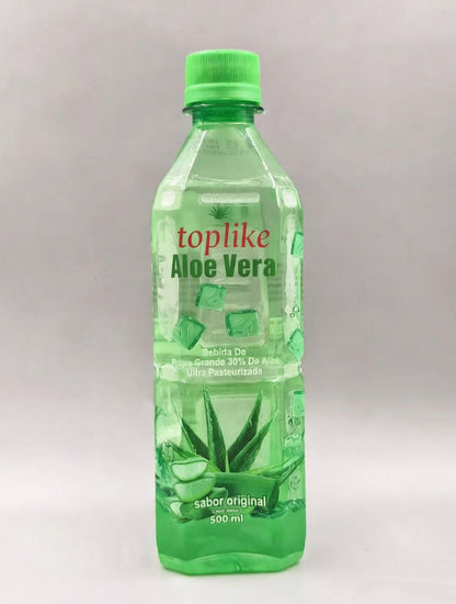 Toplike Aloe Vera Drink with Pulp – 500 ml Bottle