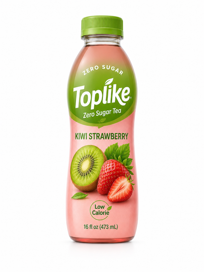 Toplike Zero Sugar Tea & Fruit Drinks – 473 ml PET Bottle