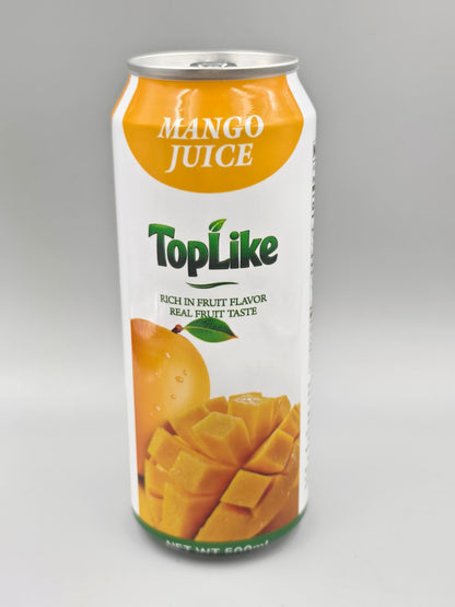 Toplike Fruit Juice Drink with Real Fruit Pulps – 500 ml Can