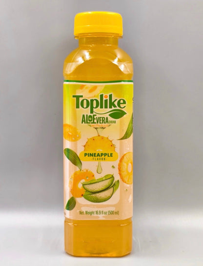 Toplike Aloe Vera Drink with Pulp – 500 ml Bottle