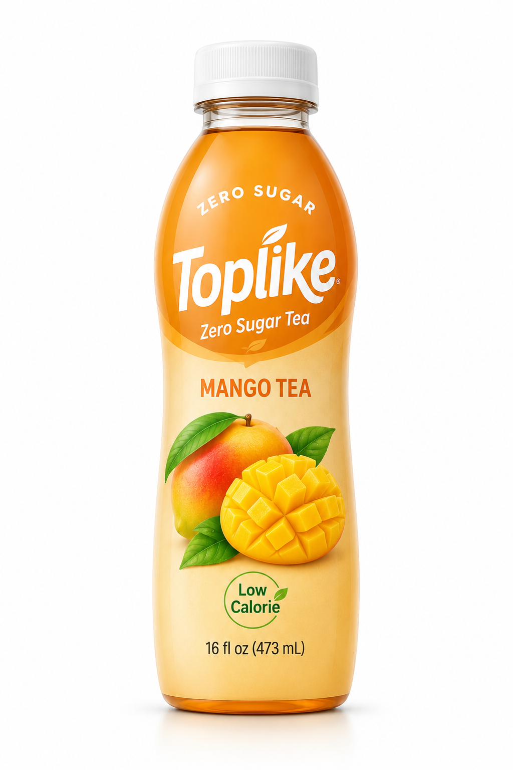 Toplike Zero Sugar Tea & Fruit Drinks – 473 ml PET Bottle
