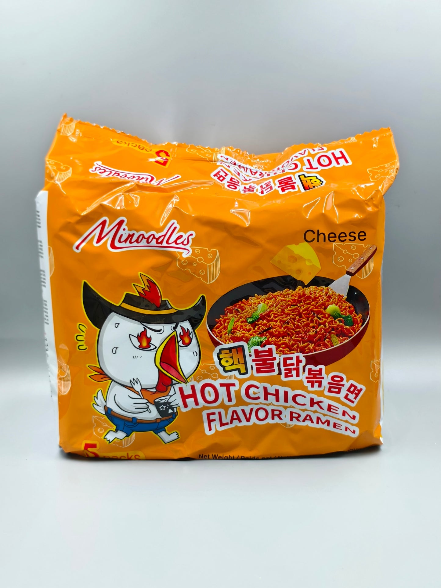 Minoodles Korean-Style Hot Chicken Ramen – Bag