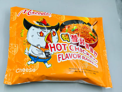Minoodles Korean-Style Hot Chicken Ramen – Bag