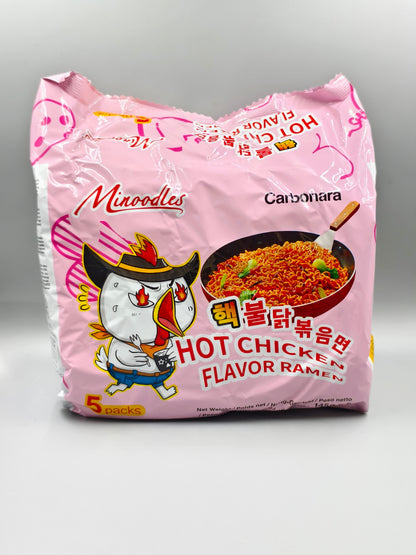 Minoodles Korean-Style Hot Chicken Ramen – Bag