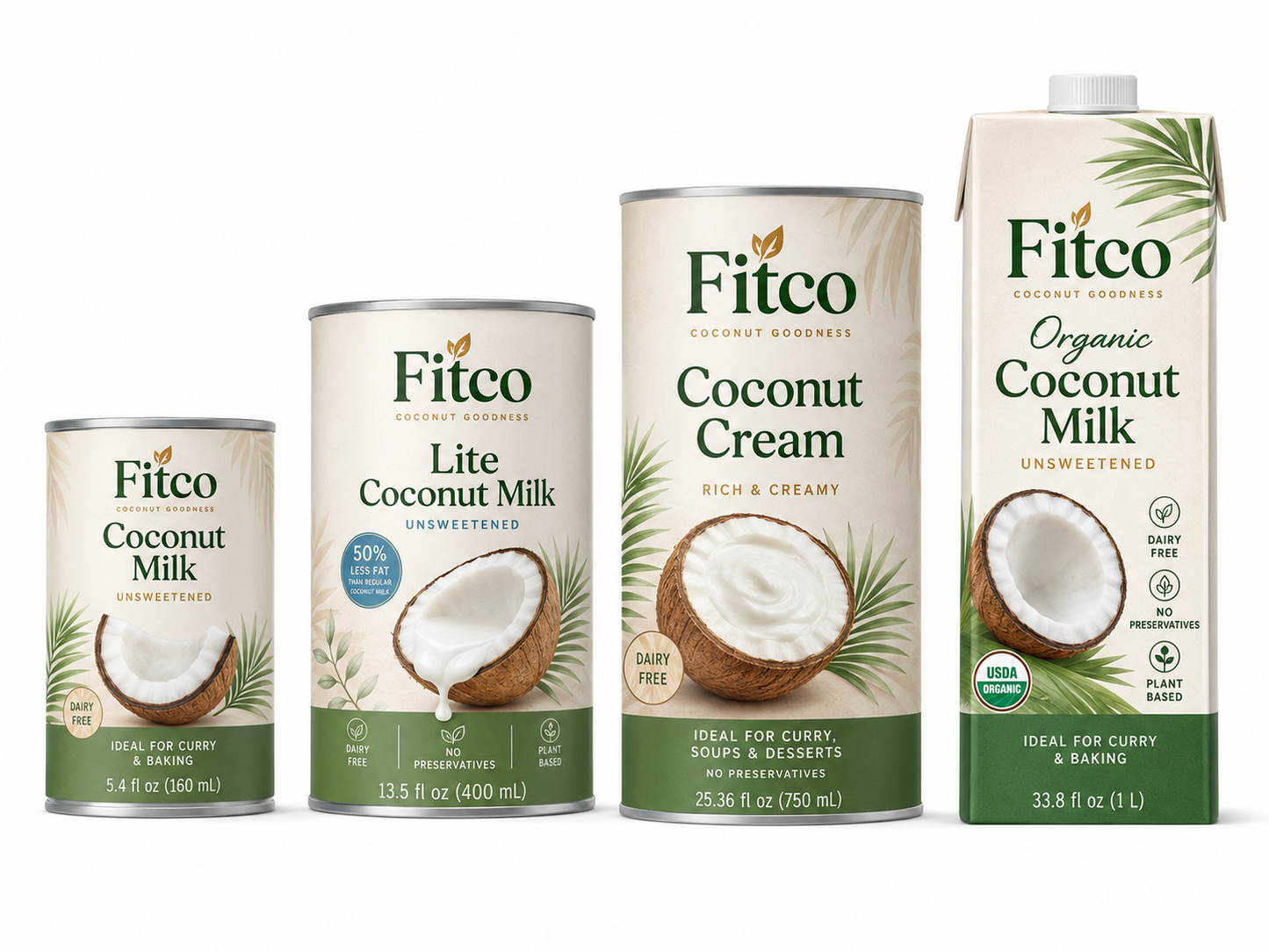 Fitco Coconut Milk for Cooking