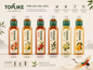 Toplike Unsweetened Brewed Tea – 547 mL 18.5 Fl Oz PET Bottle