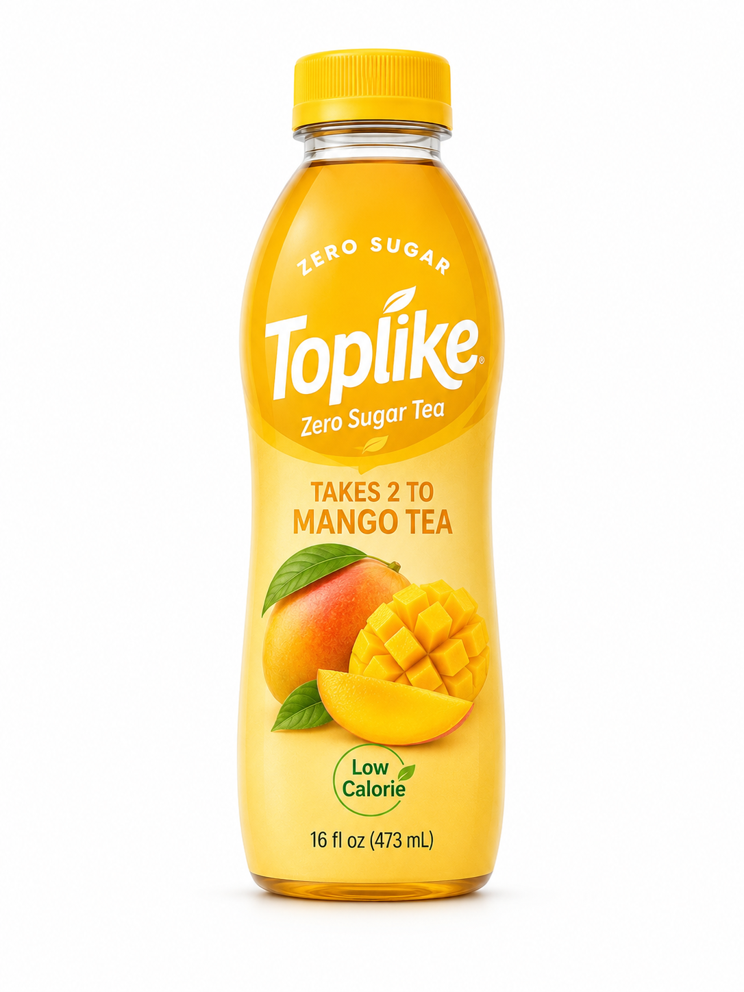 Toplike Zero Sugar Tea & Fruit Drinks – 473 ml PET Bottle