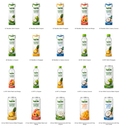 Fitco Coconut Water 500ml Can | With Pulp & No Pulp