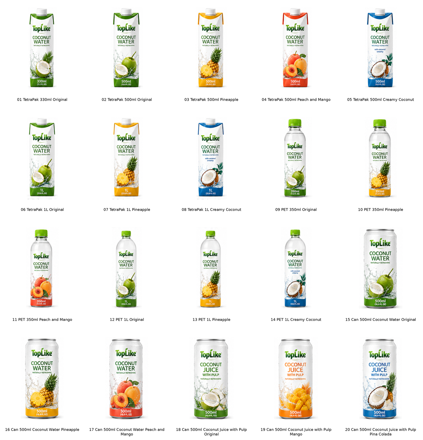 Fitco Coconut Water 500ml Can | With Pulp & No Pulp