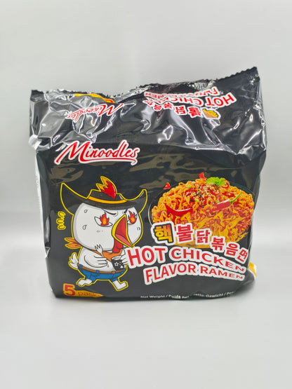 Minoodles Korean-Style Hot Chicken Ramen – Bag