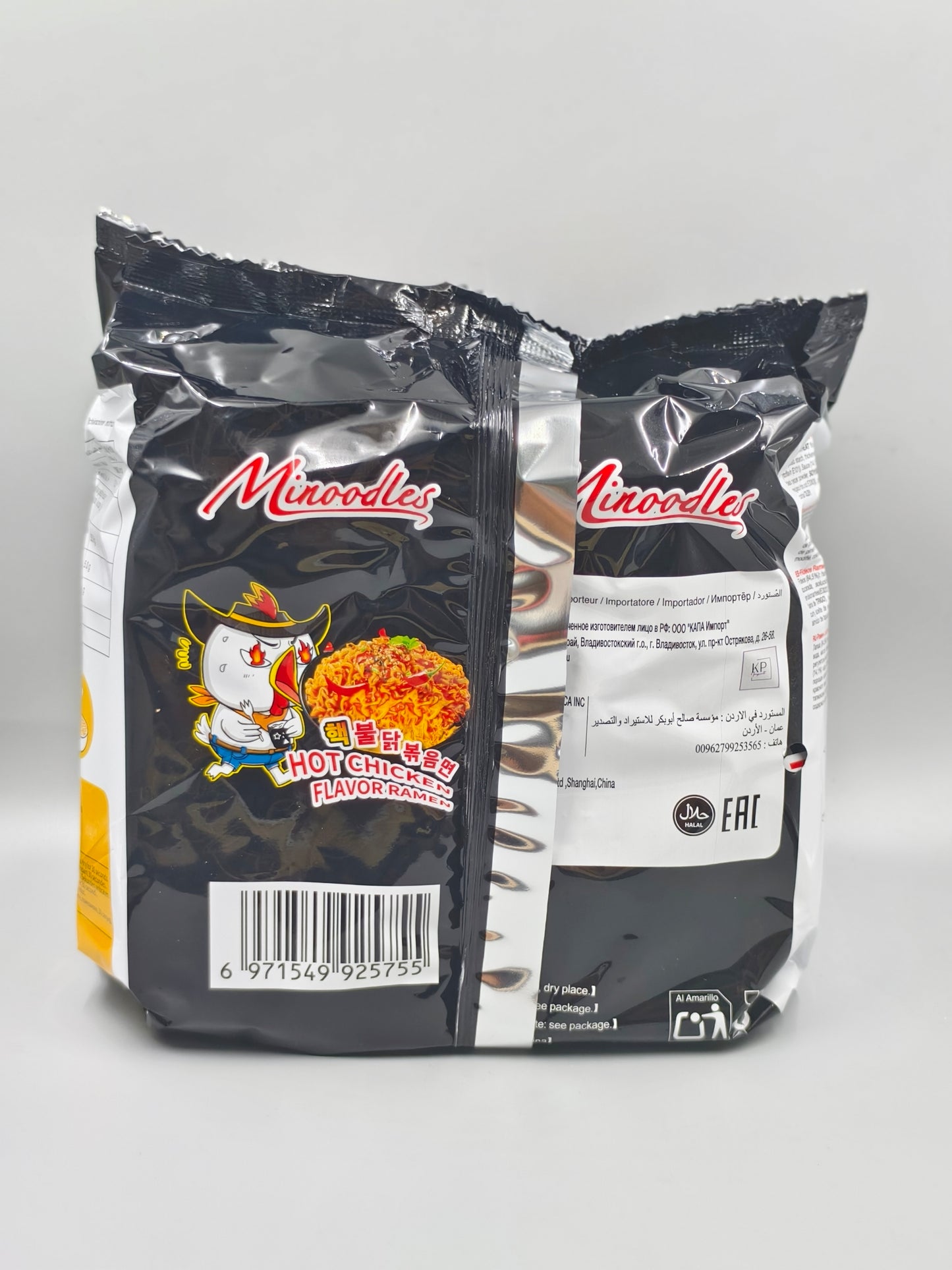 Minoodles Korean-Style Hot Chicken Ramen – Bag