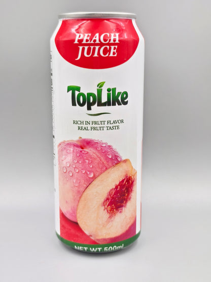 Toplike Fruit Juice Drink with Real Fruit Pulps – 500 ml Can
