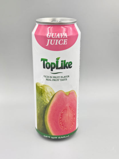 Toplike Fruit Juice Drink with Real Fruit Pulps – 500 ml Can