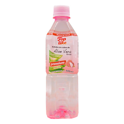 Toplike Aloe Vera Drink with Pulp – 500 ml Bottle