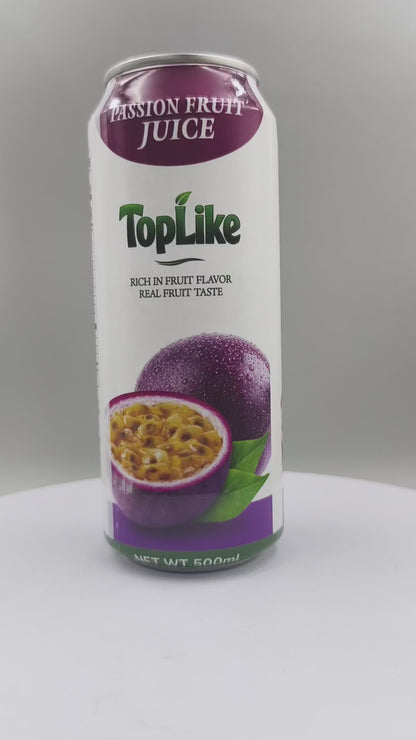 Toplike Fruit Juice Drink with Real Fruit Pulps – 500 ml Can