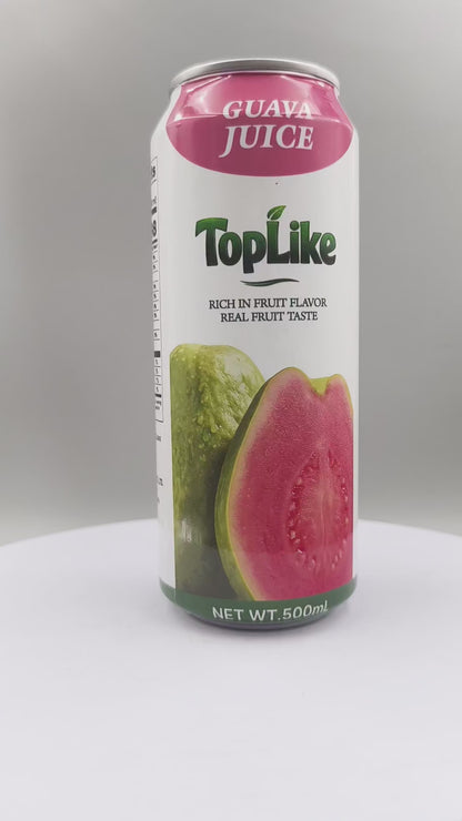 Toplike Fruit Juice Drink with Real Fruit Pulps – 500 ml Can
